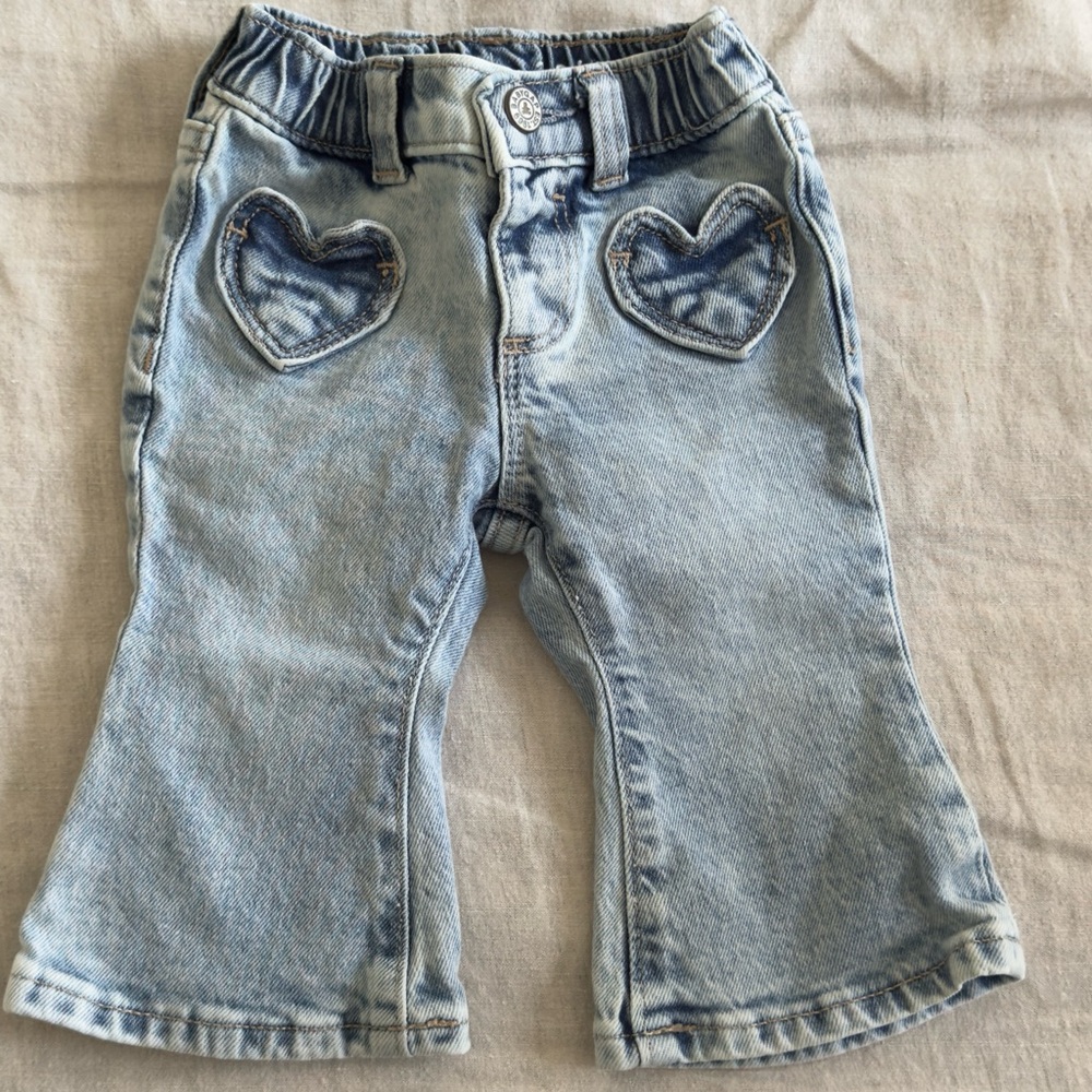 Baby Gap Heart Pocket Baby Flared Jeans